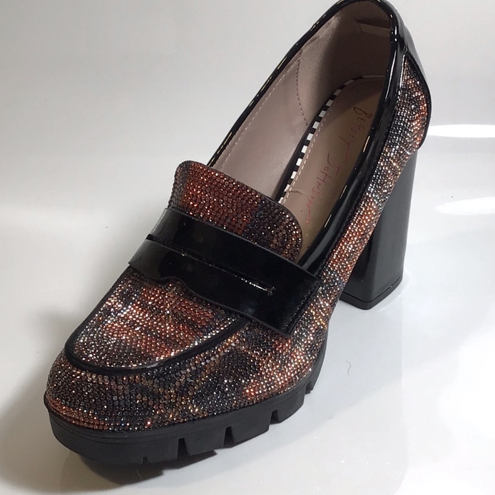 Betsey Johnson Adelyn Women’s Multi Plaid Black Size 8.5